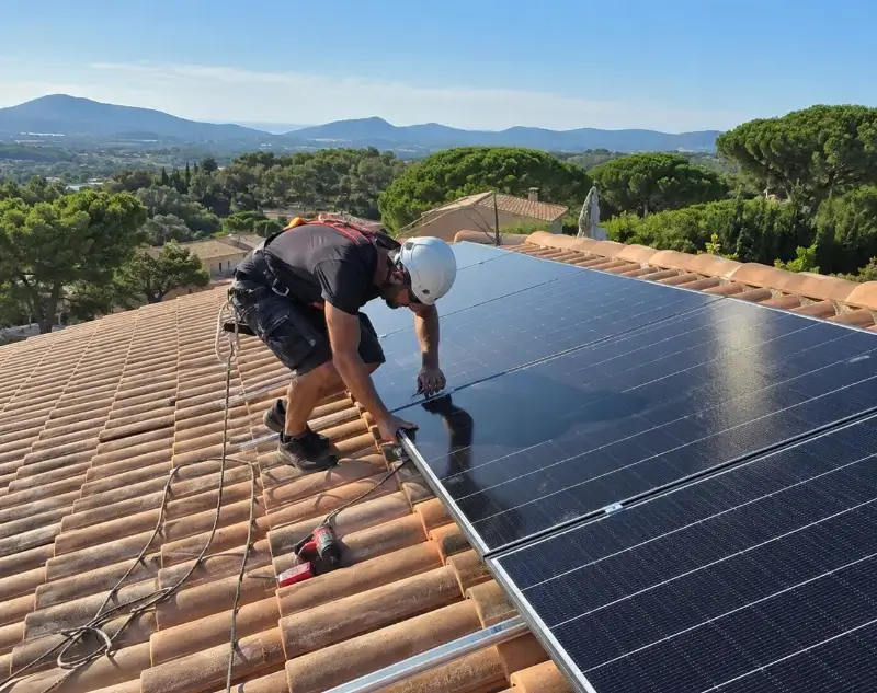 Installateur panneaux solaires Saint-Perreux — pose photovoltaïque sur toiture